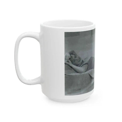 Faith Domergue #55 (Vintage Female Icon) White Coffee Mug - Go Mug Yourself