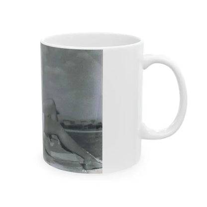 Faith Domergue #55 (Vintage Female Icon) White Coffee Mug - Go Mug Yourself