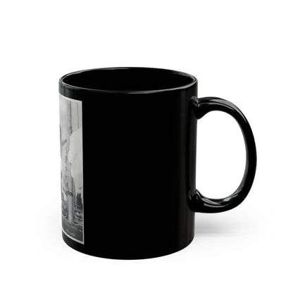 Faith Domergue #57 (Vintage Female Icon) Black Coffee Mug - Go Mug Yourself