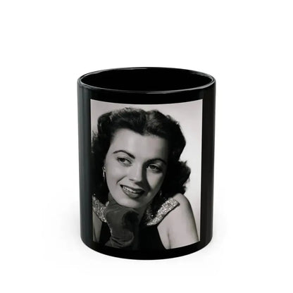 Faith Domergue #64 1 (Vintage Female Icon) Black Coffee Mug 11oz - Go Mug Yourself