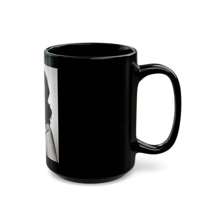 Faith Domergue #64 1 (Vintage Female Icon) Black Coffee Mug - Go Mug Yourself