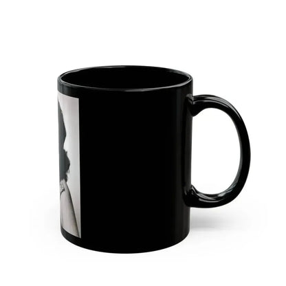 Faith Domergue #64 1 (Vintage Female Icon) Black Coffee Mug - Go Mug Yourself