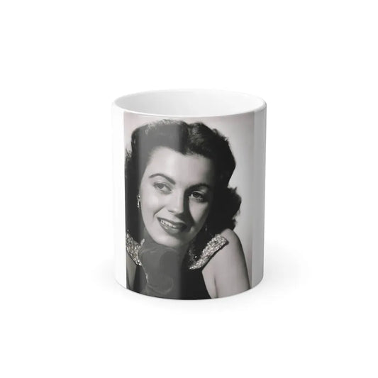 Faith Domergue #64 1 (Vintage Female Icon) Color Changing Coffee Mug 11oz - Go Mug Yourself