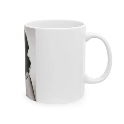 Faith Domergue #64 1 (Vintage Female Icon) White Coffee Mug - Go Mug Yourself