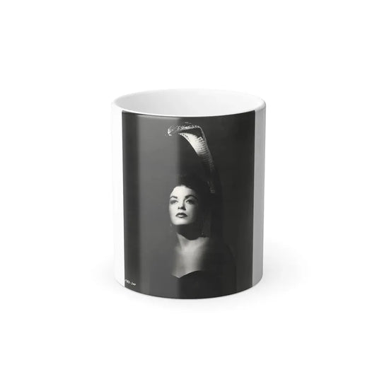 Faith Domergue #65 (Vintage Female Icon) Color Changing Coffee Mug 11oz - Go Mug Yourself