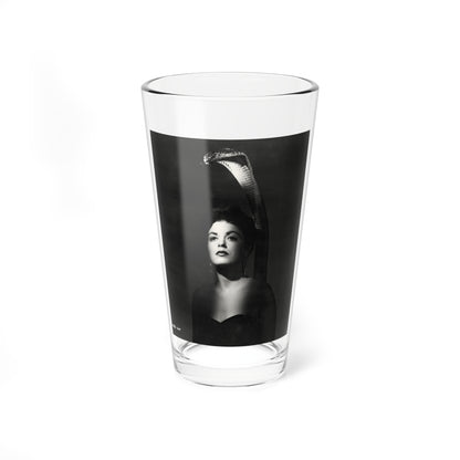 Faith Domergue #65 (Vintage Female Icon) Pint Glass 16oz-16oz-Go Mug Yourself