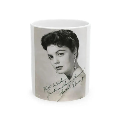 Faith Domergue #70 (Vintage Female Icon) White Coffee Mug 11oz - Go Mug Yourself