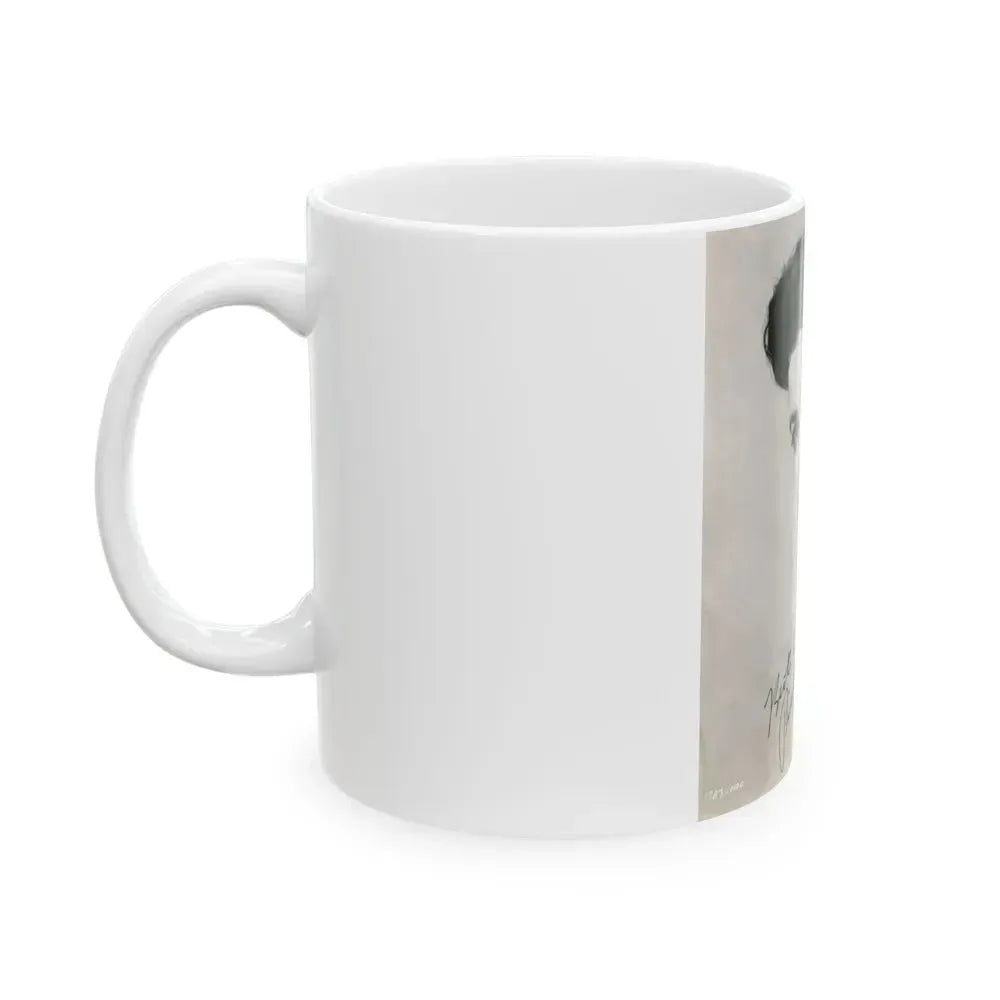 Faith Domergue #70 (Vintage Female Icon) White Coffee Mug - Go Mug Yourself