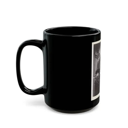 Faith Domergue #72 (Vintage Female Icon) Black Coffee Mug - Go Mug Yourself