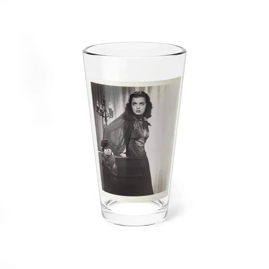 Faith Domergue #72 (Vintage Female Icon) Pint Glass 16oz 16oz - Go Mug Yourself