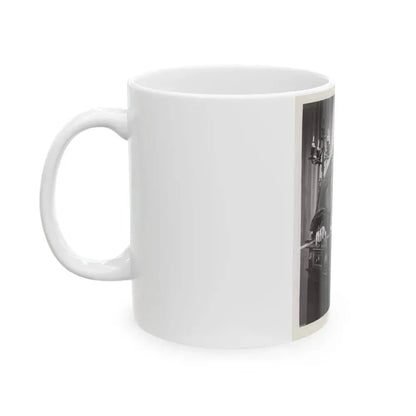 Faith Domergue #72 (Vintage Female Icon) White Coffee Mug - Go Mug Yourself
