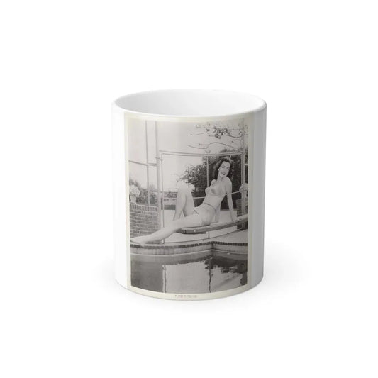 Faith Domergue #73 (Vintage Female Icon) Color Changing Coffee Mug 11oz - Go Mug Yourself