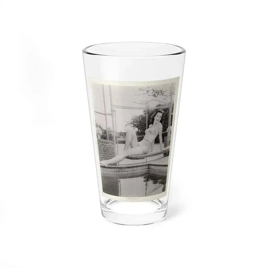 Faith Domergue #73 (Vintage Female Icon) Pint Glass 16oz 16oz - Go Mug Yourself