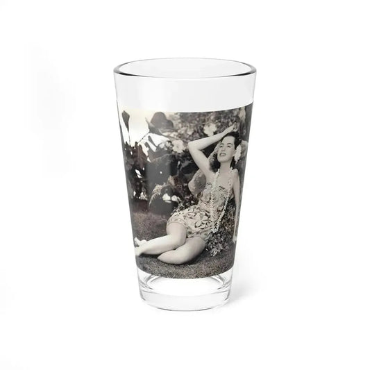 Faith Domergue #75 (Vintage Female Icon) Pint Glass 16oz 16oz - Go Mug Yourself