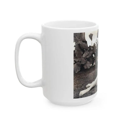 Faith Domergue #75 (Vintage Female Icon) White Coffee Mug - Go Mug Yourself