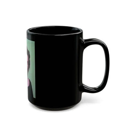 Faith Domergue #81 (Vintage Female Icon) Black Coffee Mug - Go Mug Yourself