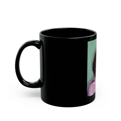 Faith Domergue #81 (Vintage Female Icon) Black Coffee Mug - Go Mug Yourself