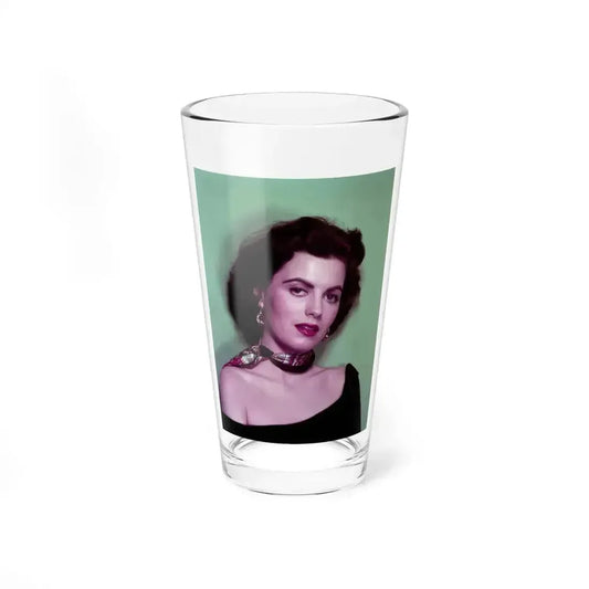 Faith Domergue #81 (Vintage Female Icon) Pint Glass 16oz 16oz - Go Mug Yourself