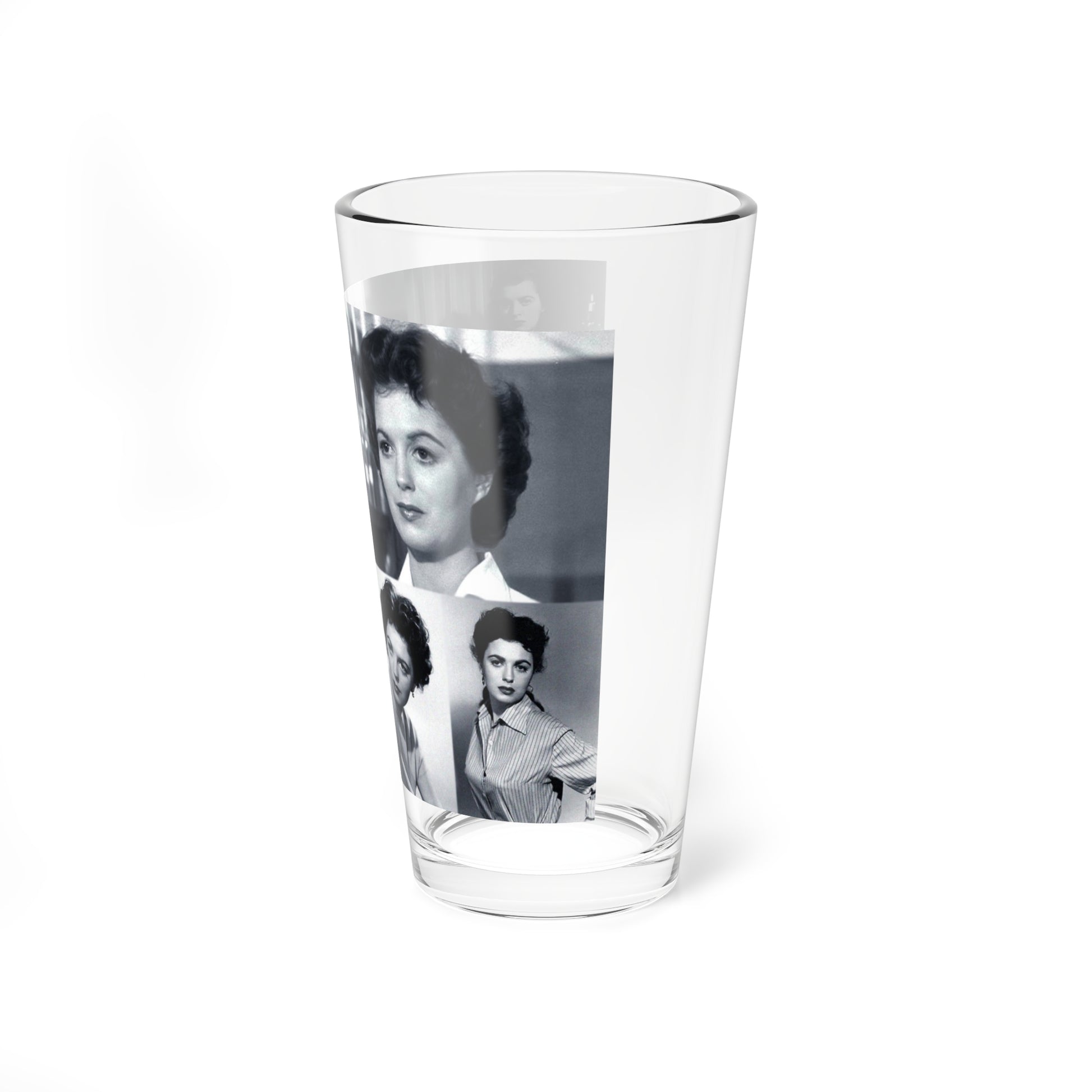 Faith Domergue #82 - Wallpaper (Vintage Female Icon) Pint Glass 16oz-Go Mug Yourself