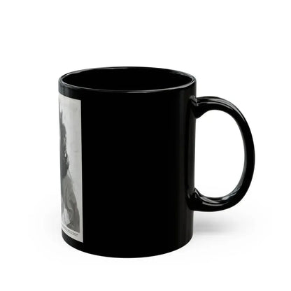 Faith Domergue #84 (Vintage Female Icon) Black Coffee Mug - Go Mug Yourself