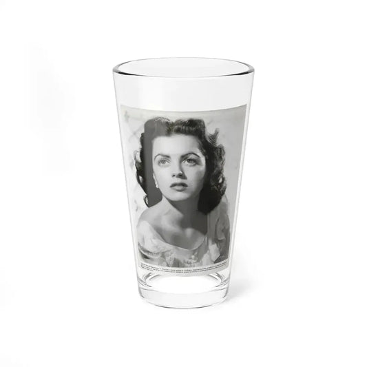 Faith Domergue #84 (Vintage Female Icon) Pint Glass 16oz 16oz - Go Mug Yourself