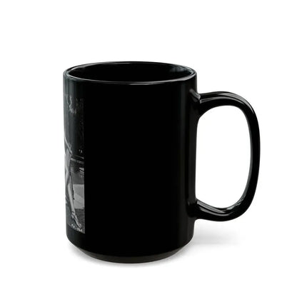 Faith Domergue #89 (Vintage Female Icon) Black Coffee Mug - Go Mug Yourself