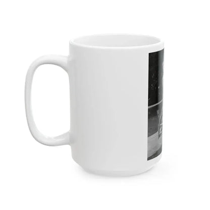 Faith Domergue #89 (Vintage Female Icon) White Coffee Mug - Go Mug Yourself