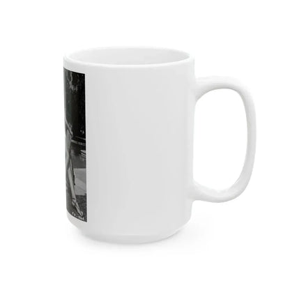 Faith Domergue #89 (Vintage Female Icon) White Coffee Mug - Go Mug Yourself
