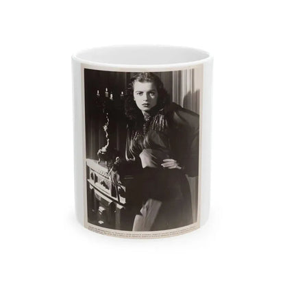 Faith Domergue #95 (Vintage Female Icon) White Coffee Mug 11oz - Go Mug Yourself