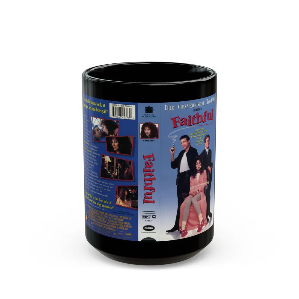 FAITHFUL (VHS COVER) - Black Coffee Mug-15oz-Go Mug Yourself