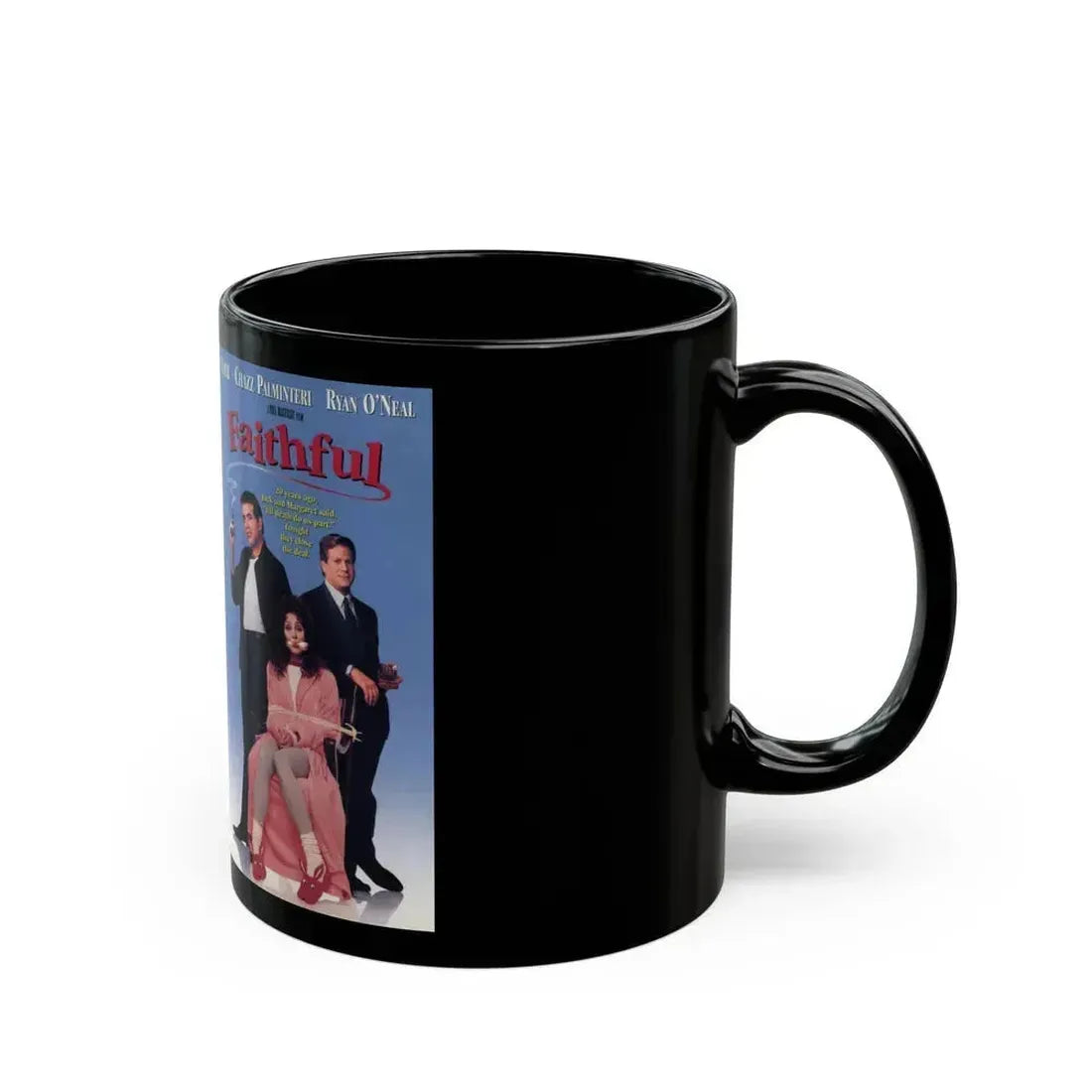 FAITHFUL (VHS COVER) - Black Coffee Mug - Go Mug Yourself