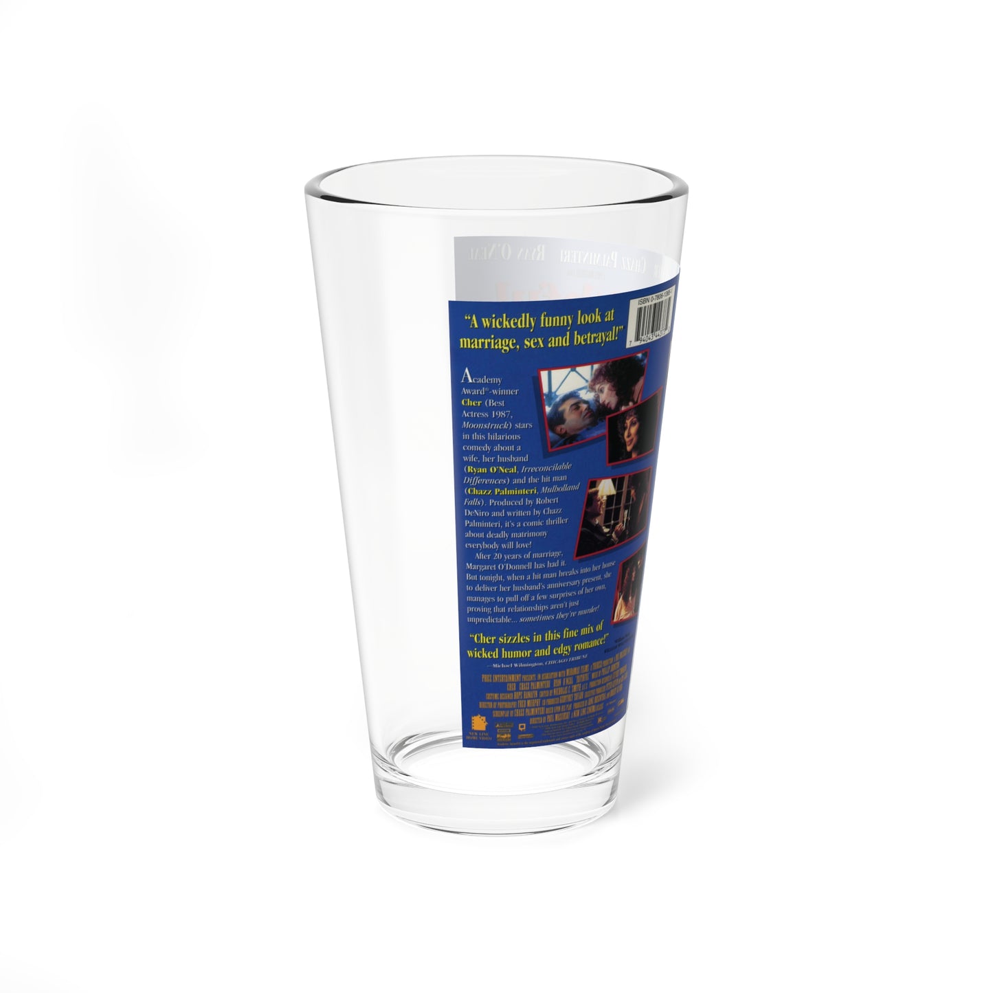 FAITHFUL (VHS COVER) Pint Glass 16oz-Go Mug Yourself