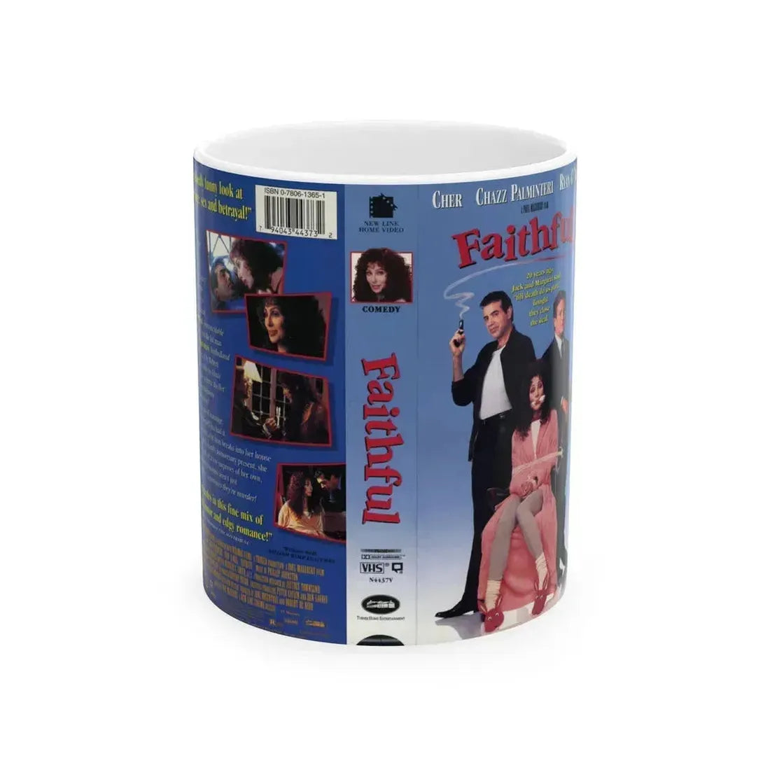 FAITHFUL (VHS COVER) - White Coffee Mug 11oz - Go Mug Yourself