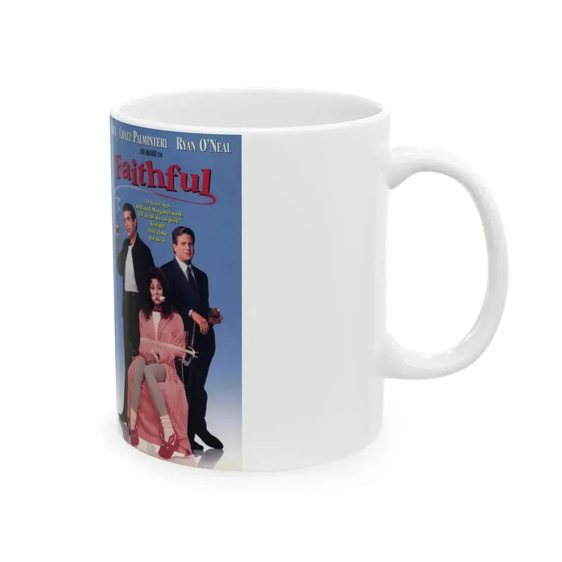 FAITHFUL (VHS COVER) - White Coffee Mug - Go Mug Yourself