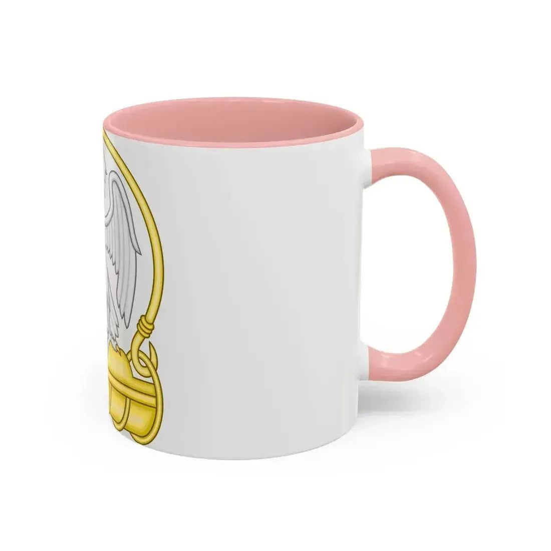 Falcon and Fetterlock Badge of Edward IV - Accent Coffee Mug - Go Mug Yourself
