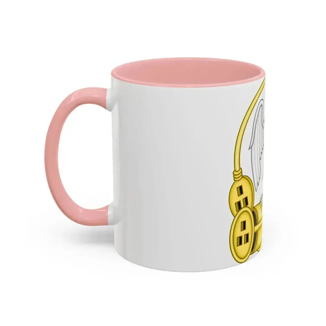 Falcon and Fetterlock Badge of Edward IV - Accent Coffee Mug - Go Mug Yourself