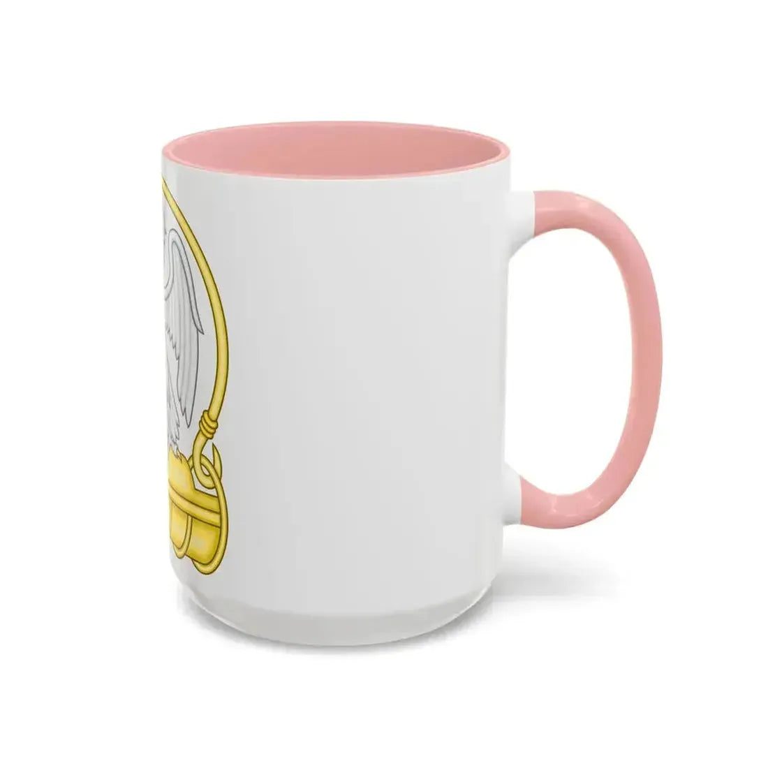 Falcon and Fetterlock Badge of Edward IV - Accent Coffee Mug - Go Mug Yourself