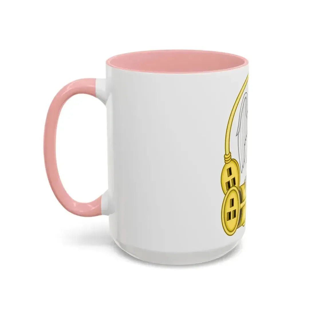 Falcon and Fetterlock Badge of Edward IV - Accent Coffee Mug - Go Mug Yourself