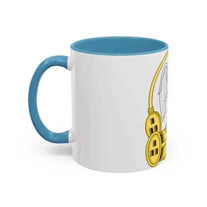 Falcon and Fetterlock Badge of Edward IV - Accent Coffee Mug - Go Mug Yourself