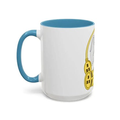 Falcon and Fetterlock Badge of Edward IV - Accent Coffee Mug - Go Mug Yourself