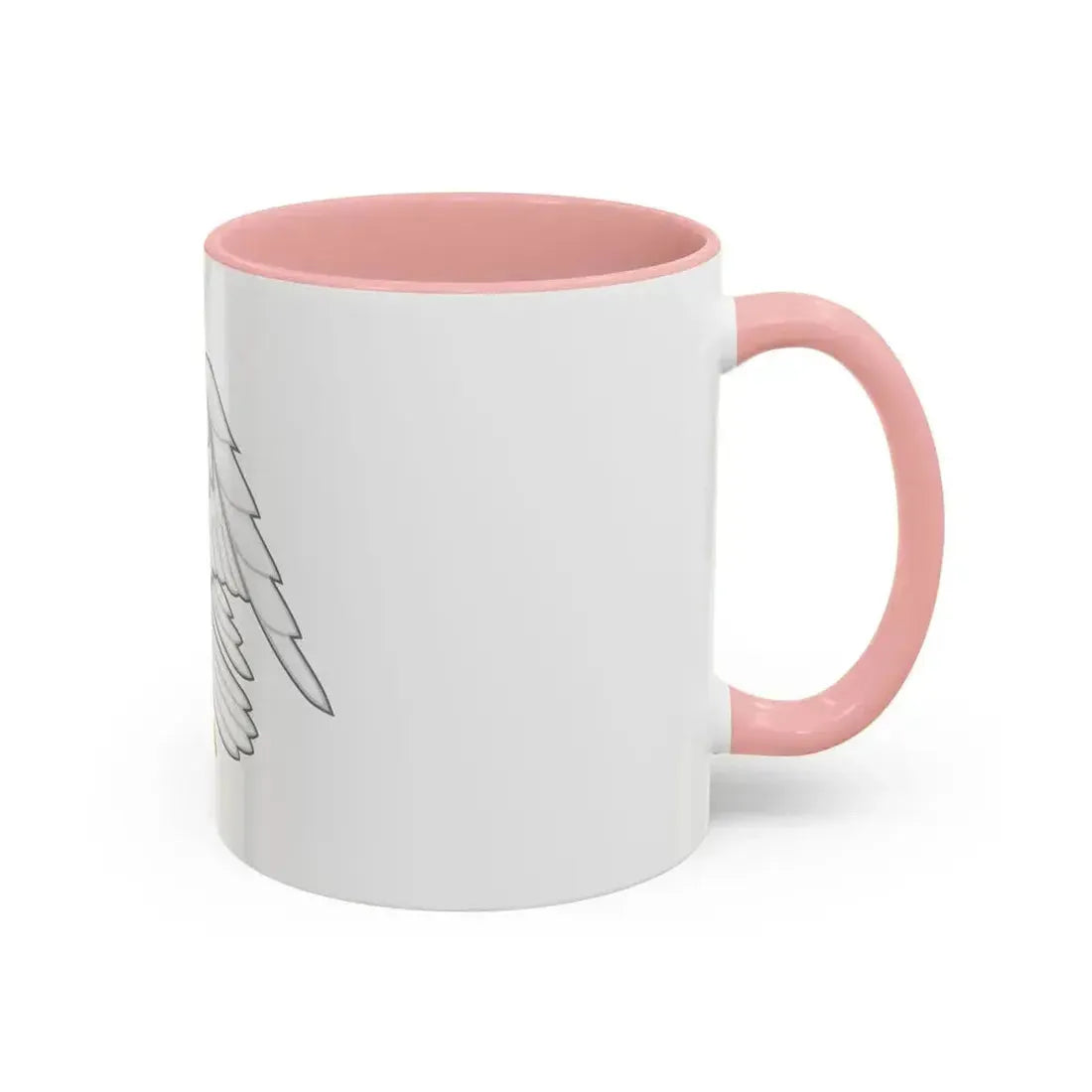 Falcon with a virgin's face Badge of Richard III - Accent Coffee Mug - Go Mug Yourself