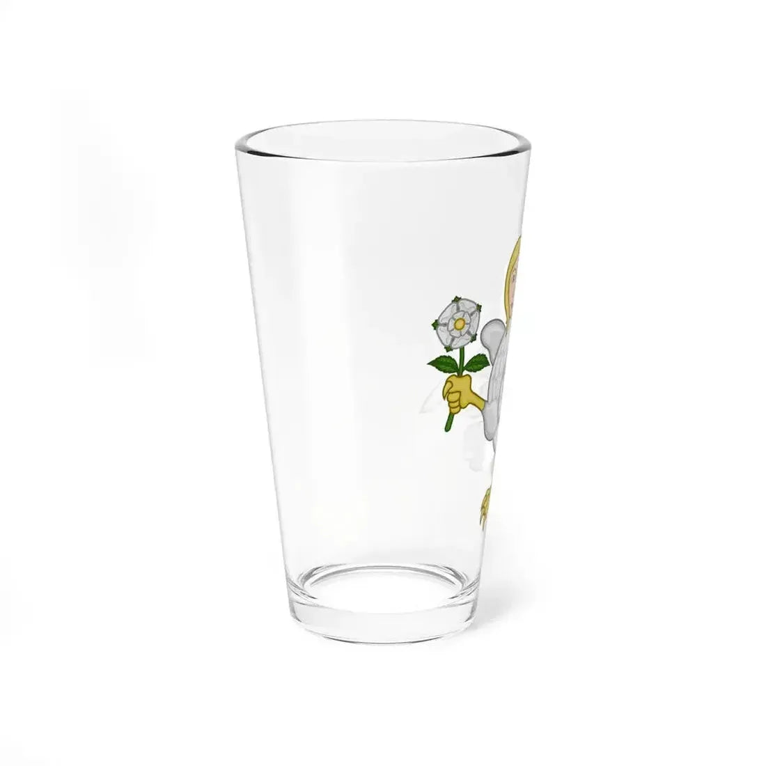 Falcon with a virgin's face Badge of Richard III - Pint Glass 16oz - Go Mug Yourself