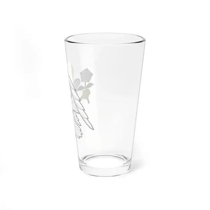 Falcon with a virgin's face Badge of Richard III - Pint Glass 16oz - Go Mug Yourself