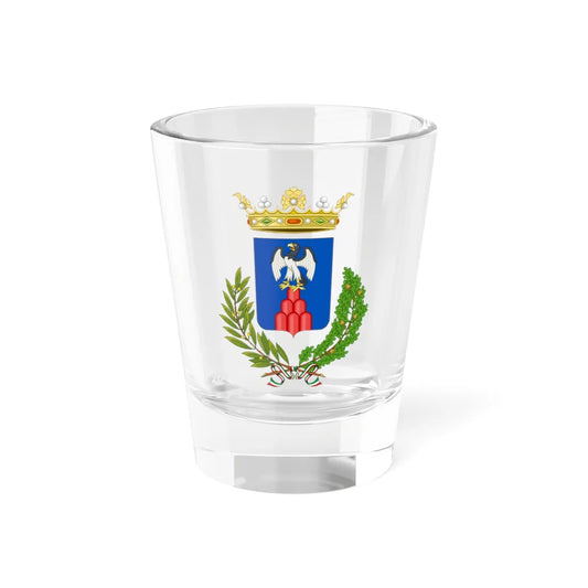 Falconara Marittima-Stemma (Italy) (Coat of Arms) Shot Glass 1.5oz 1.5oz - Go Mug Yourself