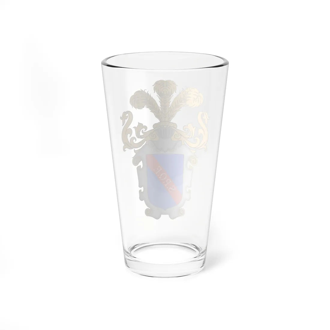 Falerone-Stemma (Italy) (Coat of Arms) Pint Glass 16oz - Go Mug Yourself