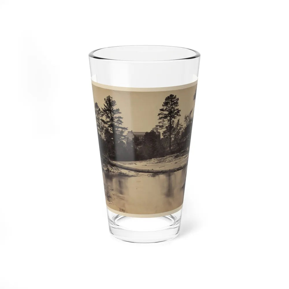 Fallen Tree Across Hazel River, Virginia (U.S. Civil War) Pint Glass 16oz-16oz-Go Mug Yourself