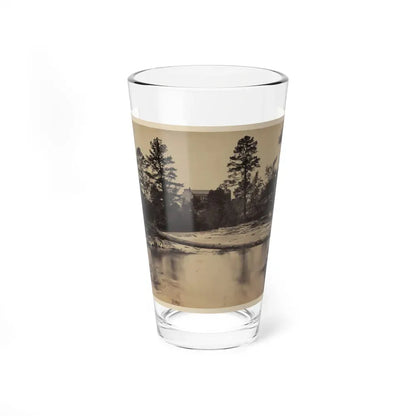 Fallen Tree Across Hazel River, Virginia (U.S. Civil War) Pint Glass 16oz 16oz - Go Mug Yourself