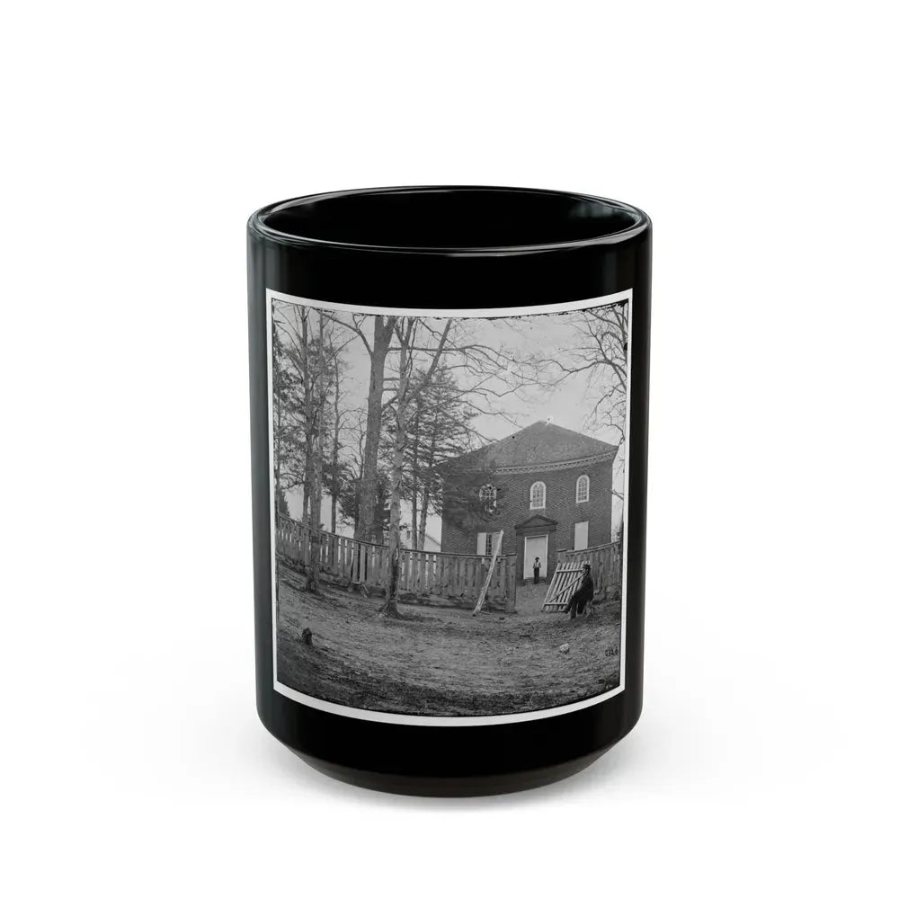 Falls Church, Va. The Church (U.S. Civil War) Black Coffee Mug 15oz - Go Mug Yourself