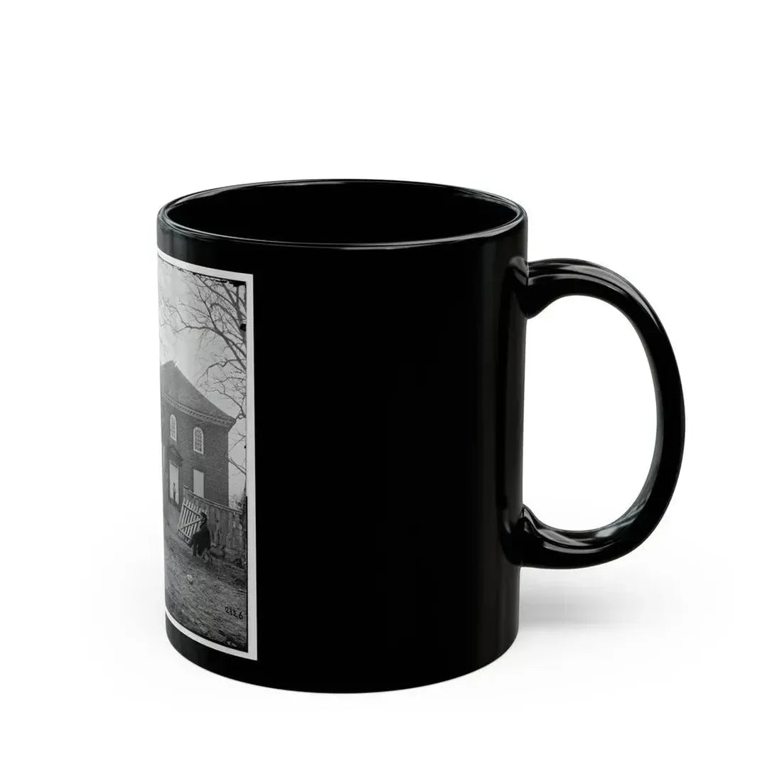 Falls Church, Va. The Church (U.S. Civil War) Black Coffee Mug - Go Mug Yourself