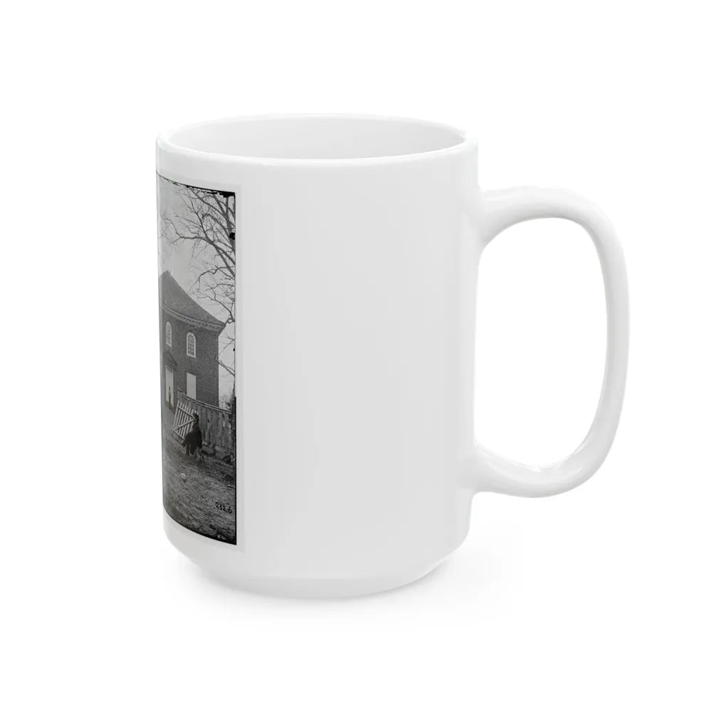 Falls Church, Va. The Church (U.S. Civil War) White Coffee Mug-Go Mug Yourself